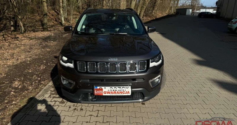 Jeep Compass cena 84999 przebieg: 49500, rok produkcji 2019 z Żelechów małe 781